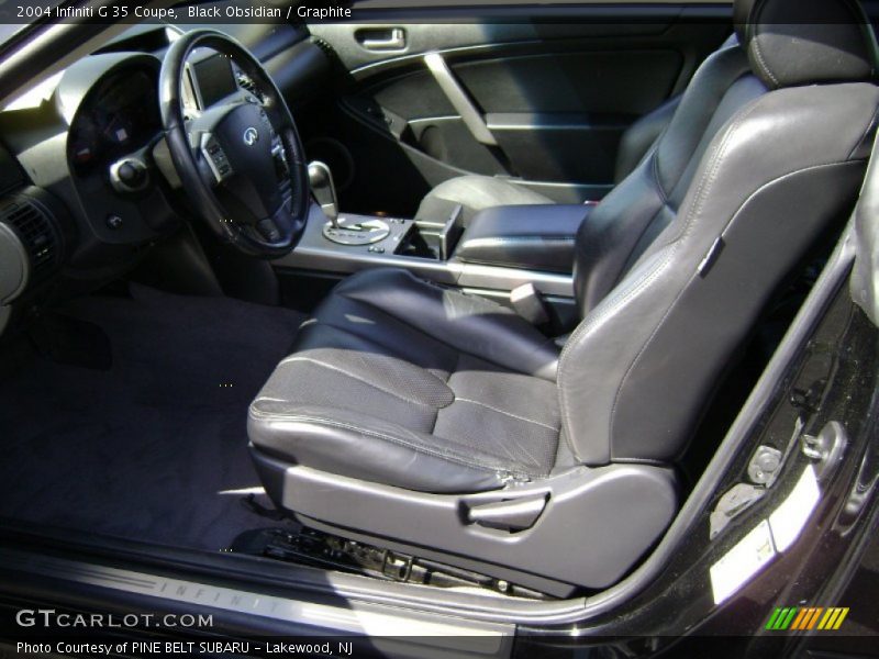 Black Obsidian / Graphite 2004 Infiniti G 35 Coupe