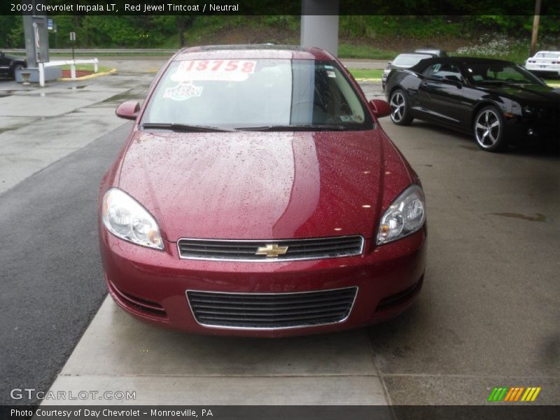Red Jewel Tintcoat / Neutral 2009 Chevrolet Impala LT