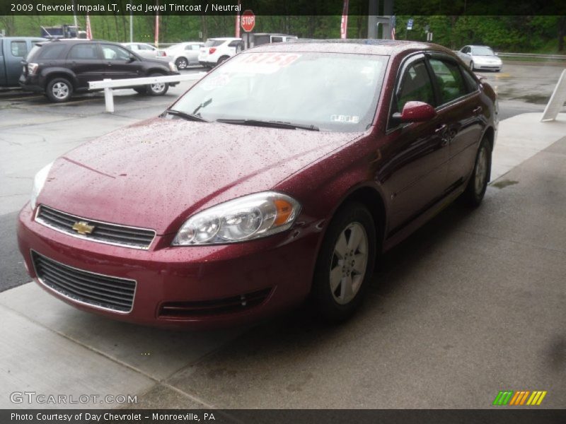 Red Jewel Tintcoat / Neutral 2009 Chevrolet Impala LT