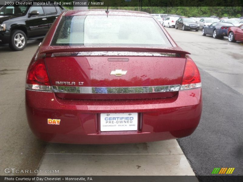 Red Jewel Tintcoat / Neutral 2009 Chevrolet Impala LT