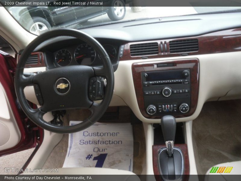 Red Jewel Tintcoat / Neutral 2009 Chevrolet Impala LT