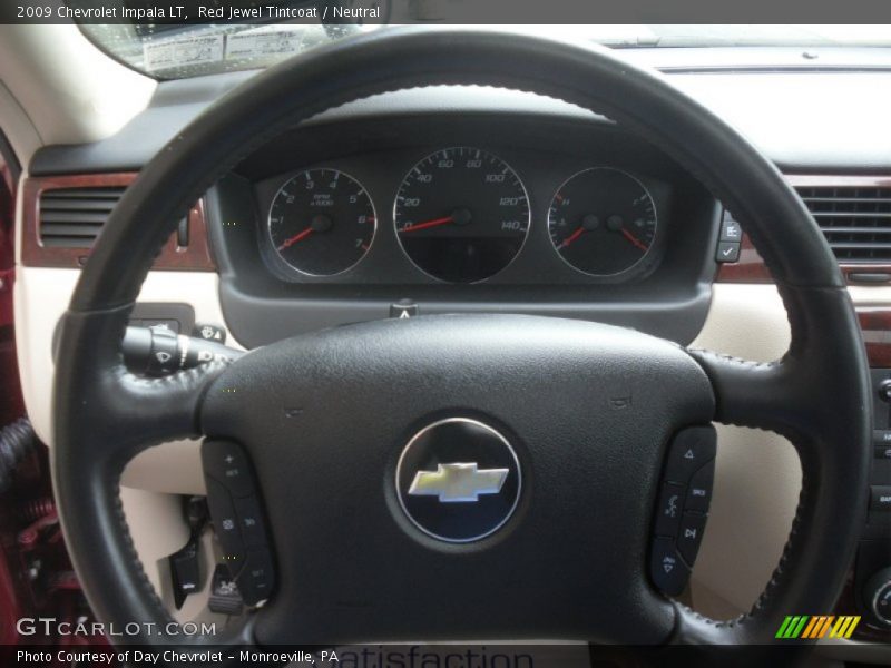 Red Jewel Tintcoat / Neutral 2009 Chevrolet Impala LT