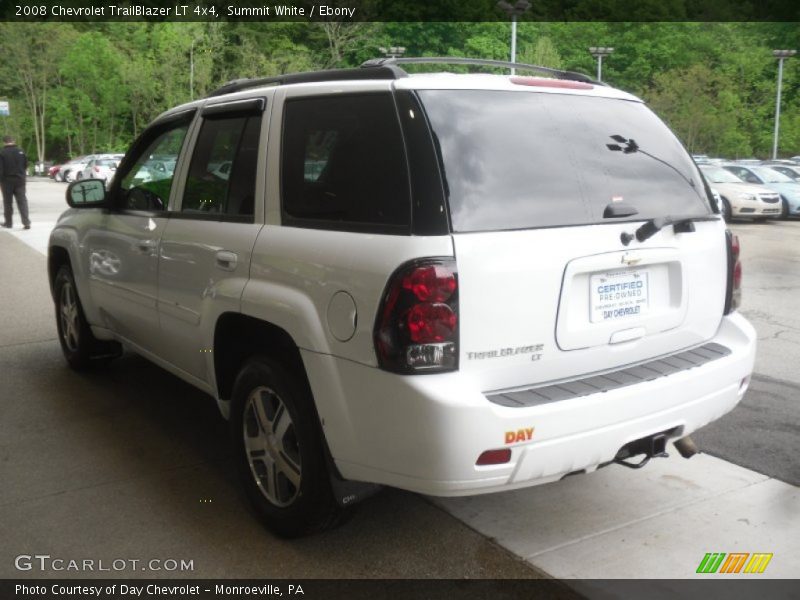 Summit White / Ebony 2008 Chevrolet TrailBlazer LT 4x4