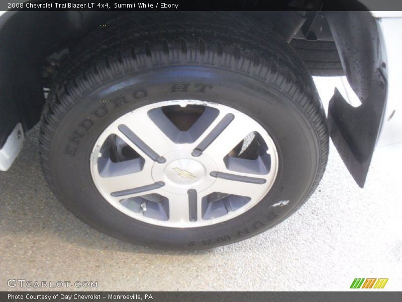 Summit White / Ebony 2008 Chevrolet TrailBlazer LT 4x4