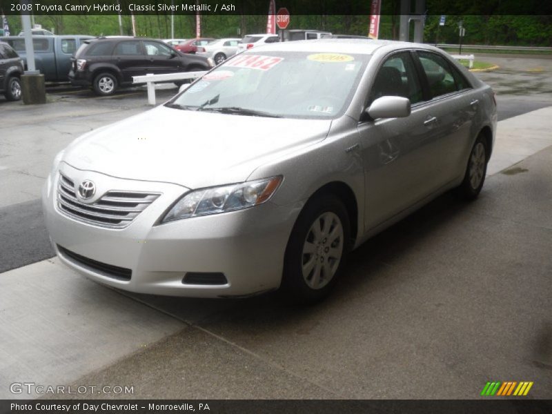 Classic Silver Metallic / Ash 2008 Toyota Camry Hybrid