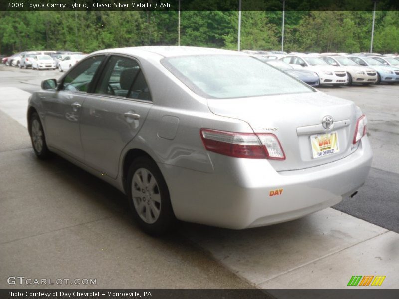 Classic Silver Metallic / Ash 2008 Toyota Camry Hybrid