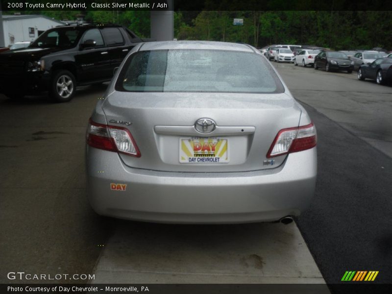 Classic Silver Metallic / Ash 2008 Toyota Camry Hybrid