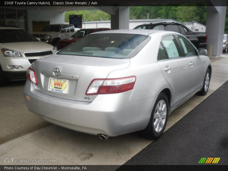 Classic Silver Metallic / Ash 2008 Toyota Camry Hybrid