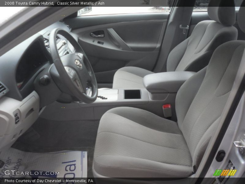 Classic Silver Metallic / Ash 2008 Toyota Camry Hybrid