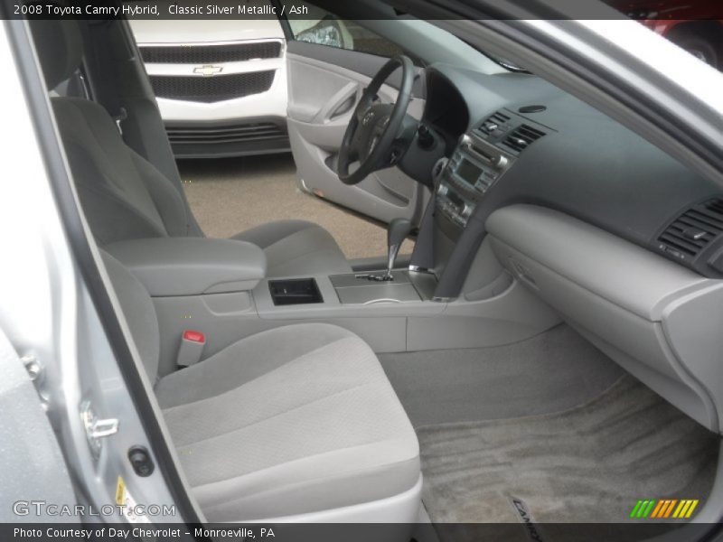 Classic Silver Metallic / Ash 2008 Toyota Camry Hybrid