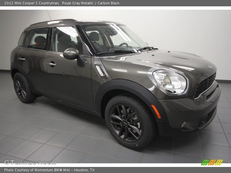 Royal Gray Metallic / Carbon Black 2012 Mini Cooper S Countryman