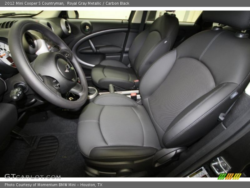 Royal Gray Metallic / Carbon Black 2012 Mini Cooper S Countryman