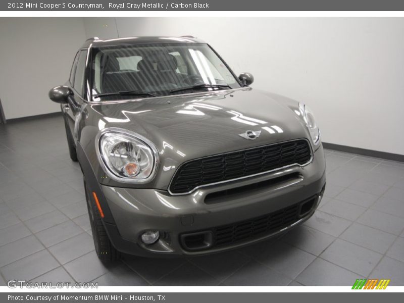 Royal Gray Metallic / Carbon Black 2012 Mini Cooper S Countryman