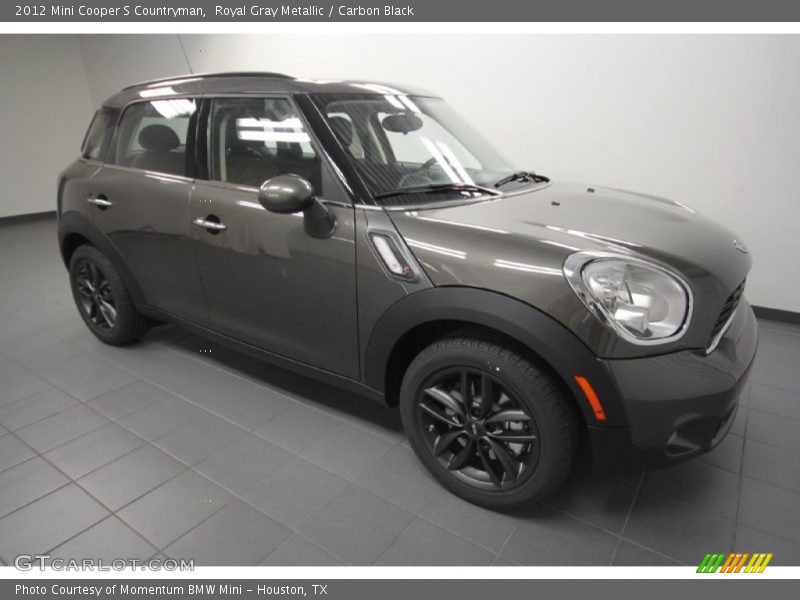 Royal Gray Metallic / Carbon Black 2012 Mini Cooper S Countryman