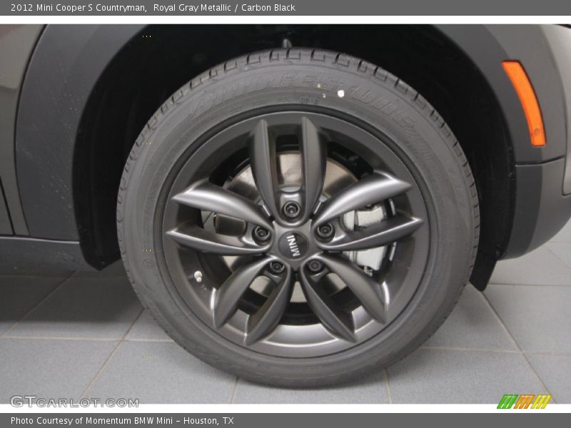 Royal Gray Metallic / Carbon Black 2012 Mini Cooper S Countryman