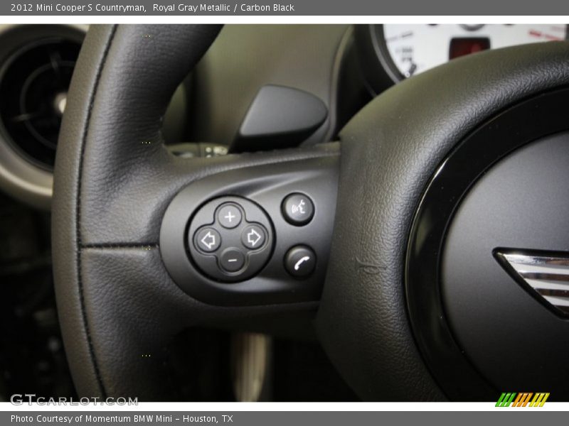 Royal Gray Metallic / Carbon Black 2012 Mini Cooper S Countryman