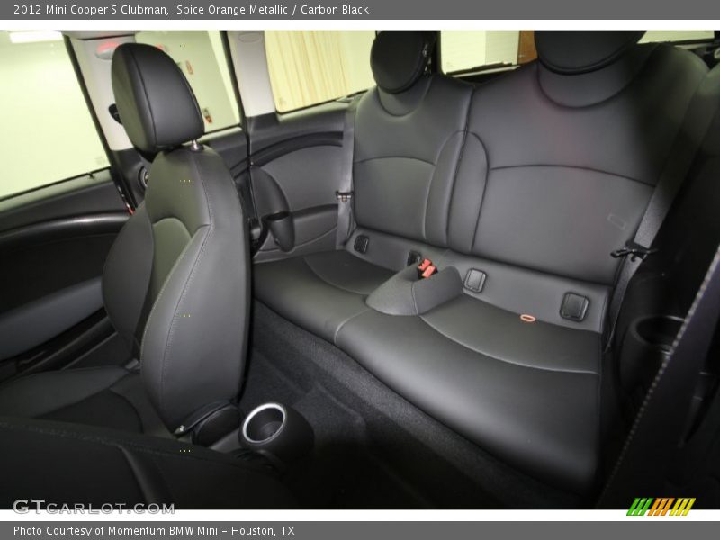 Spice Orange Metallic / Carbon Black 2012 Mini Cooper S Clubman