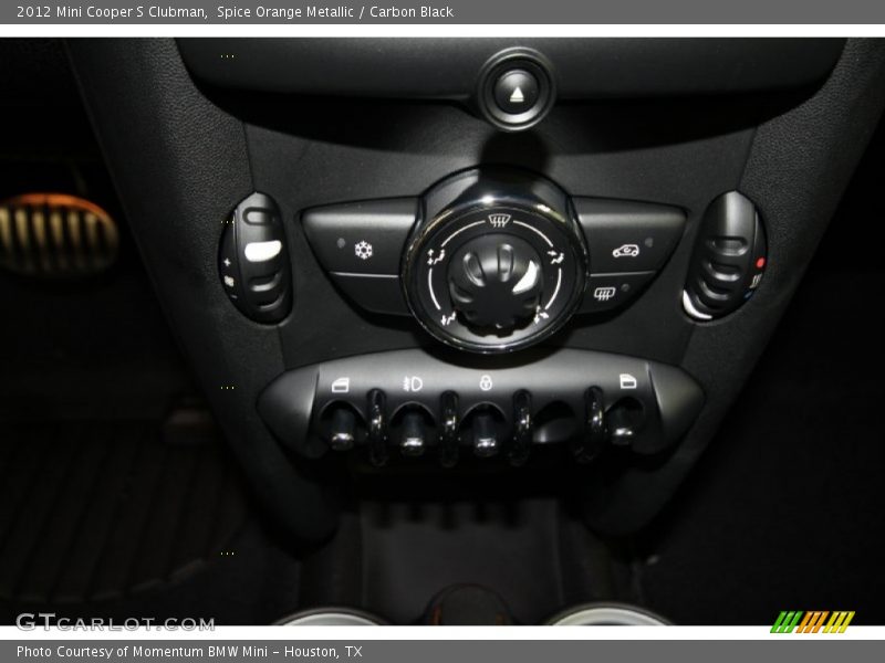 Spice Orange Metallic / Carbon Black 2012 Mini Cooper S Clubman