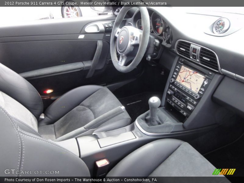  2012 911 Carrera 4 GTS Coupe Black Leather w/Alcantara Interior