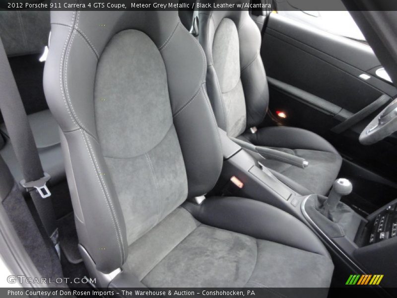  2012 911 Carrera 4 GTS Coupe Black Leather w/Alcantara Interior