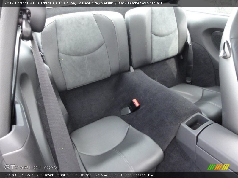 Rear Seat of 2012 911 Carrera 4 GTS Coupe
