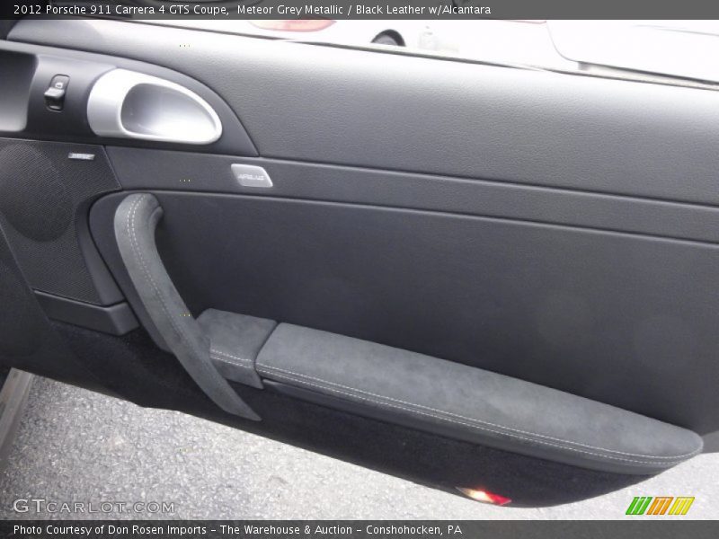 Meteor Grey Metallic / Black Leather w/Alcantara 2012 Porsche 911 Carrera 4 GTS Coupe