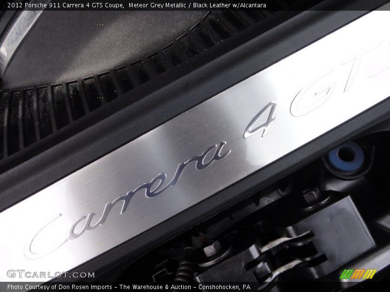 Meteor Grey Metallic / Black Leather w/Alcantara 2012 Porsche 911 Carrera 4 GTS Coupe