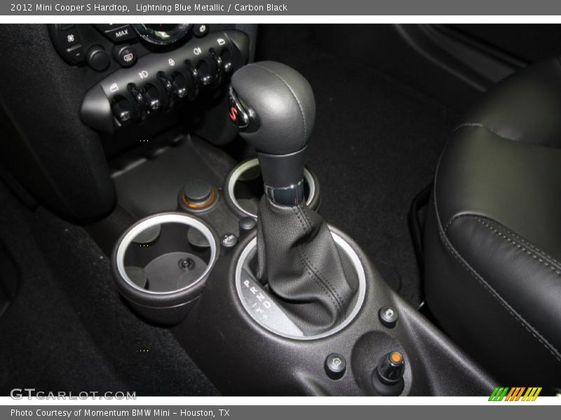 Lightning Blue Metallic / Carbon Black 2012 Mini Cooper S Hardtop