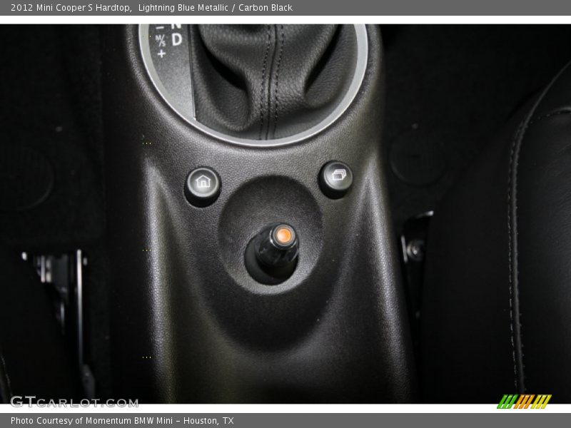 Lightning Blue Metallic / Carbon Black 2012 Mini Cooper S Hardtop