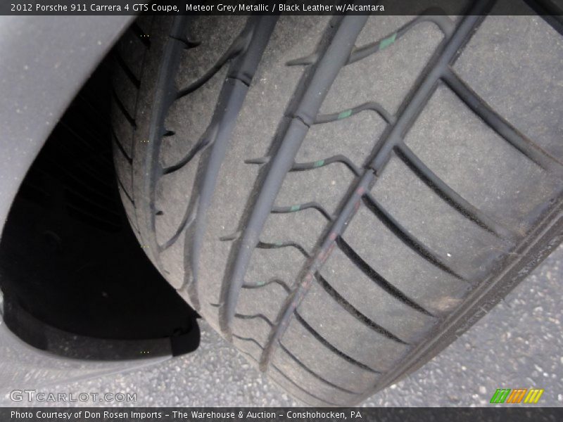 Meteor Grey Metallic / Black Leather w/Alcantara 2012 Porsche 911 Carrera 4 GTS Coupe