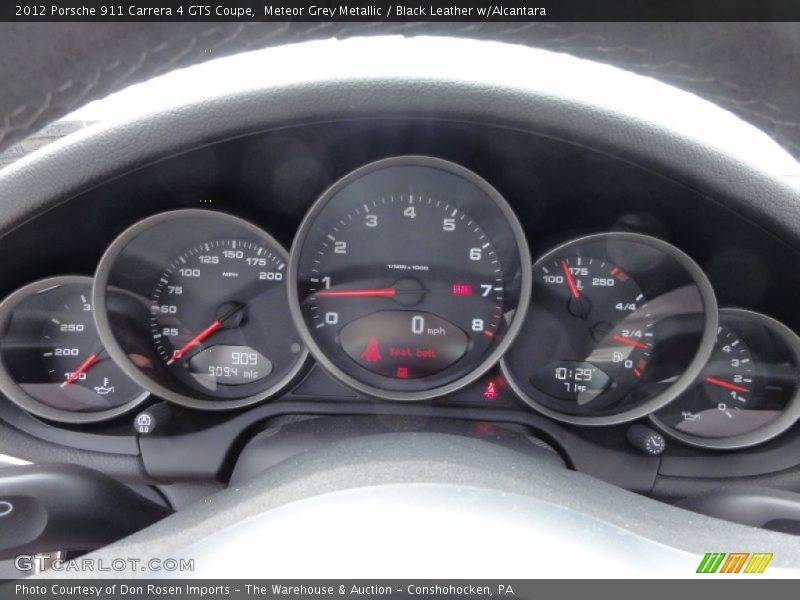  2012 911 Carrera 4 GTS Coupe Carrera 4 GTS Coupe Gauges