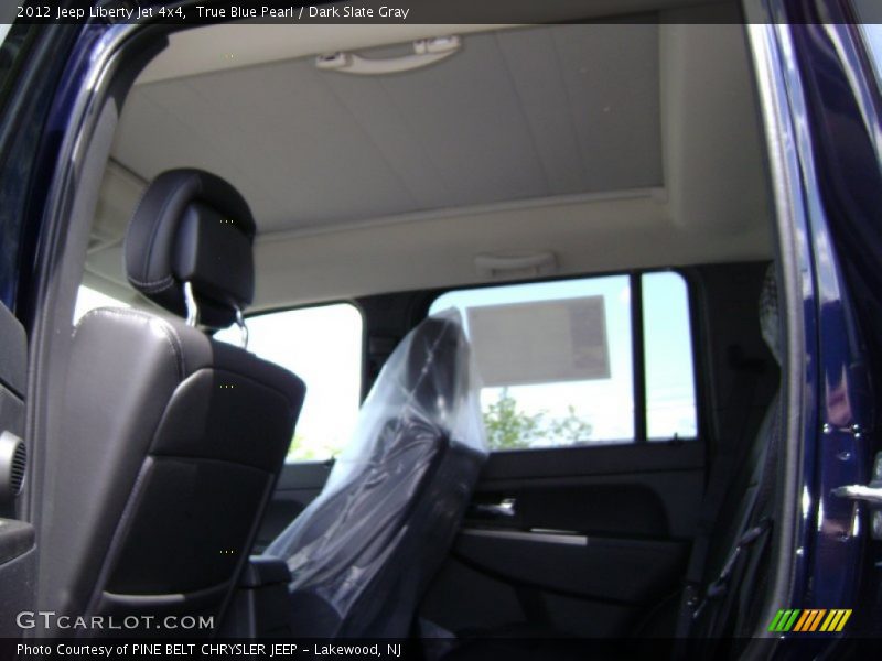 True Blue Pearl / Dark Slate Gray 2012 Jeep Liberty Jet 4x4