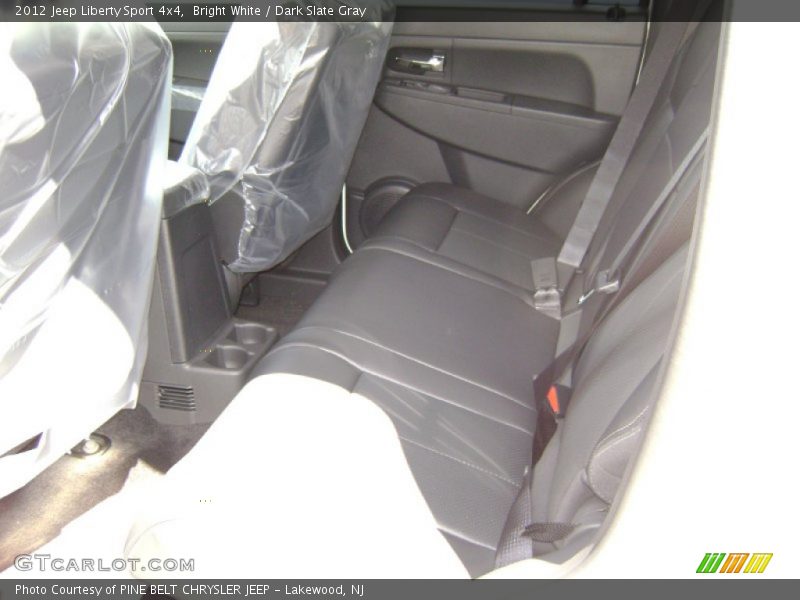 Bright White / Dark Slate Gray 2012 Jeep Liberty Sport 4x4