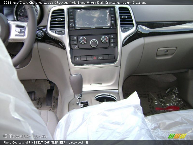 Stone White / Dark Graystone/Medium Graystone 2012 Jeep Grand Cherokee Laredo X Package 4x4