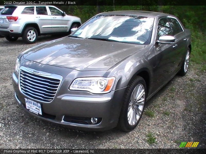 Tungsten Metallic / Black 2012 Chrysler 300 C