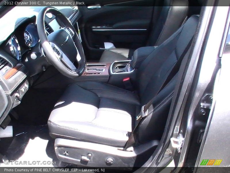 Tungsten Metallic / Black 2012 Chrysler 300 C