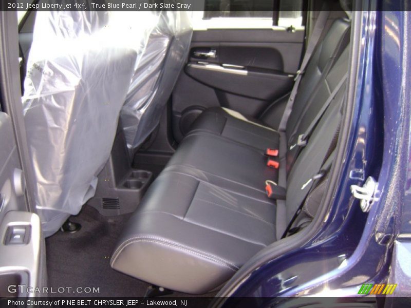 True Blue Pearl / Dark Slate Gray 2012 Jeep Liberty Jet 4x4