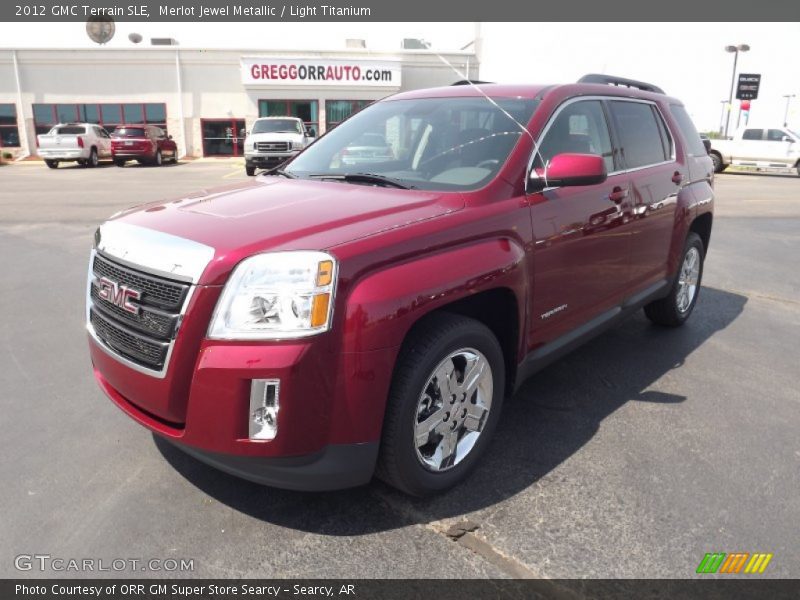 Merlot Jewel Metallic / Light Titanium 2012 GMC Terrain SLE