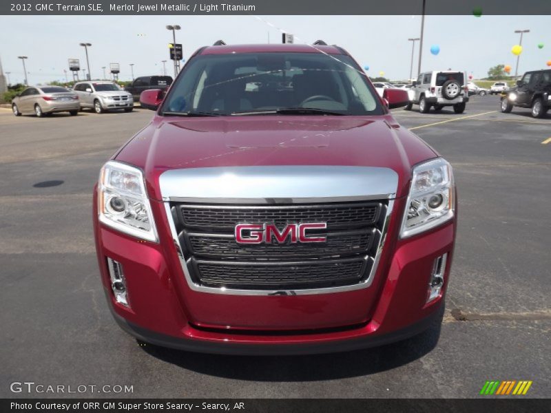 Merlot Jewel Metallic / Light Titanium 2012 GMC Terrain SLE