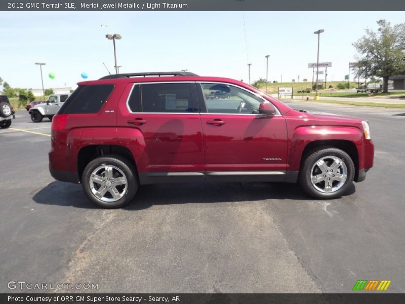 Merlot Jewel Metallic / Light Titanium 2012 GMC Terrain SLE