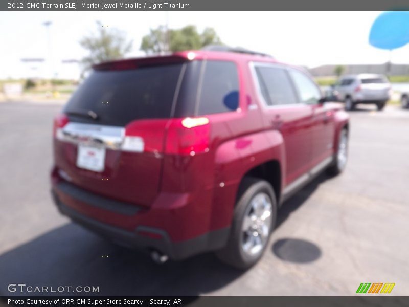 Merlot Jewel Metallic / Light Titanium 2012 GMC Terrain SLE