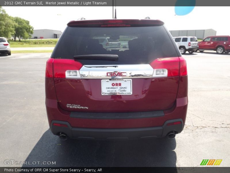 Merlot Jewel Metallic / Light Titanium 2012 GMC Terrain SLE