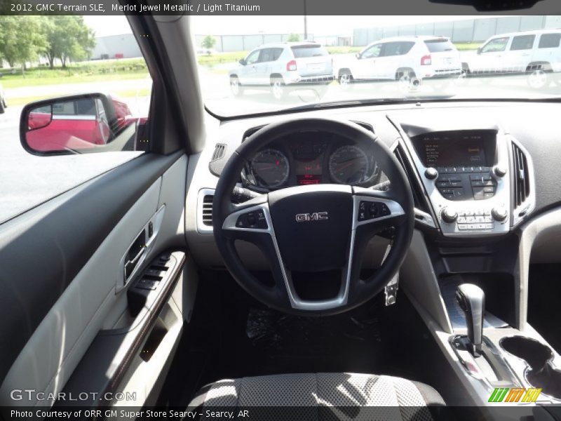 Merlot Jewel Metallic / Light Titanium 2012 GMC Terrain SLE