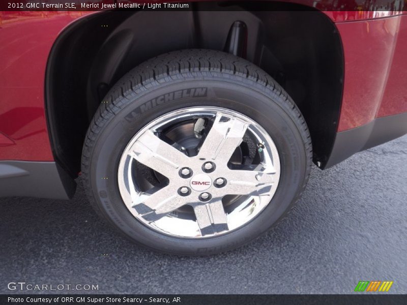 Merlot Jewel Metallic / Light Titanium 2012 GMC Terrain SLE