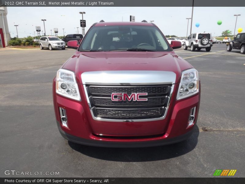 Merlot Jewel Metallic / Light Titanium 2012 GMC Terrain SLE