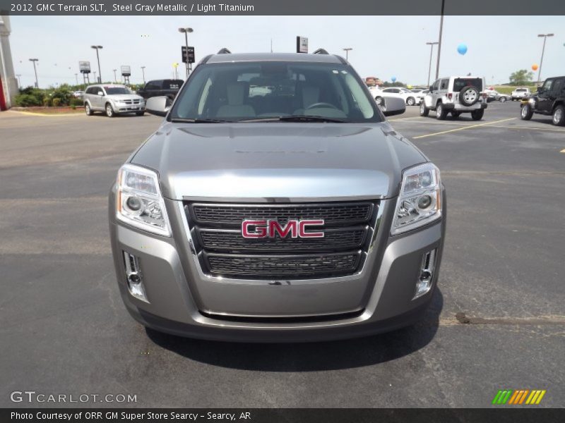 Steel Gray Metallic / Light Titanium 2012 GMC Terrain SLT