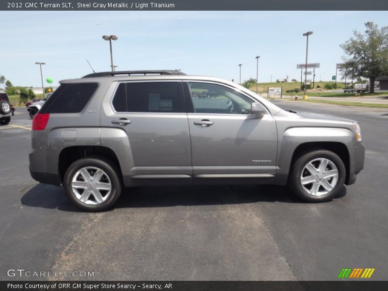 Steel Gray Metallic / Light Titanium 2012 GMC Terrain SLT
