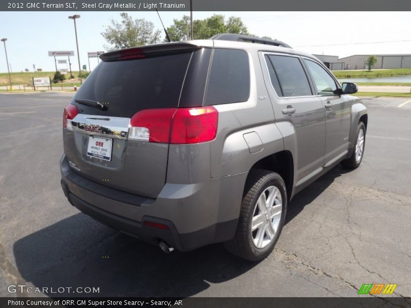 Steel Gray Metallic / Light Titanium 2012 GMC Terrain SLT