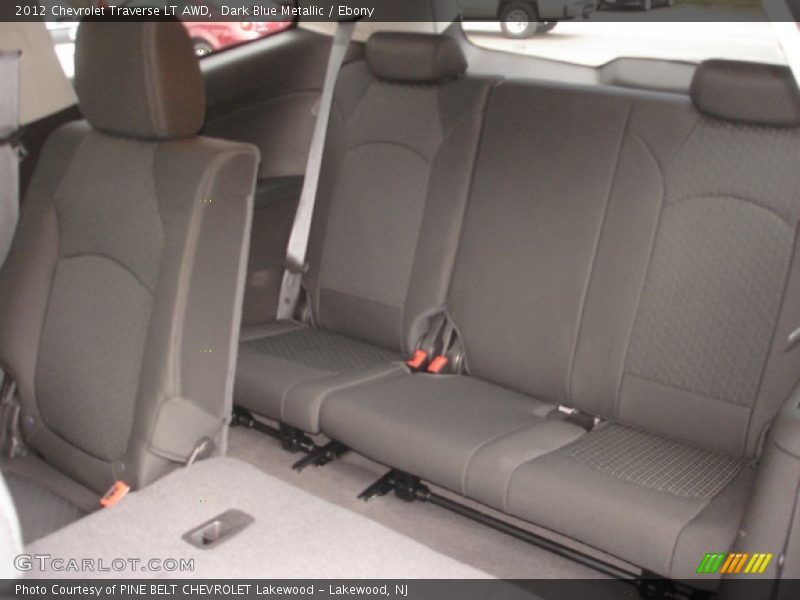 Dark Blue Metallic / Ebony 2012 Chevrolet Traverse LT AWD