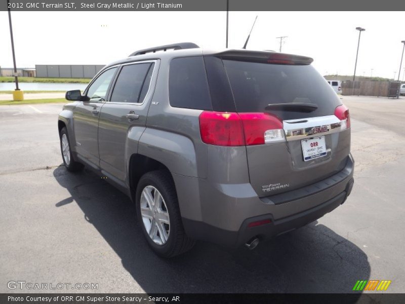 Steel Gray Metallic / Light Titanium 2012 GMC Terrain SLT
